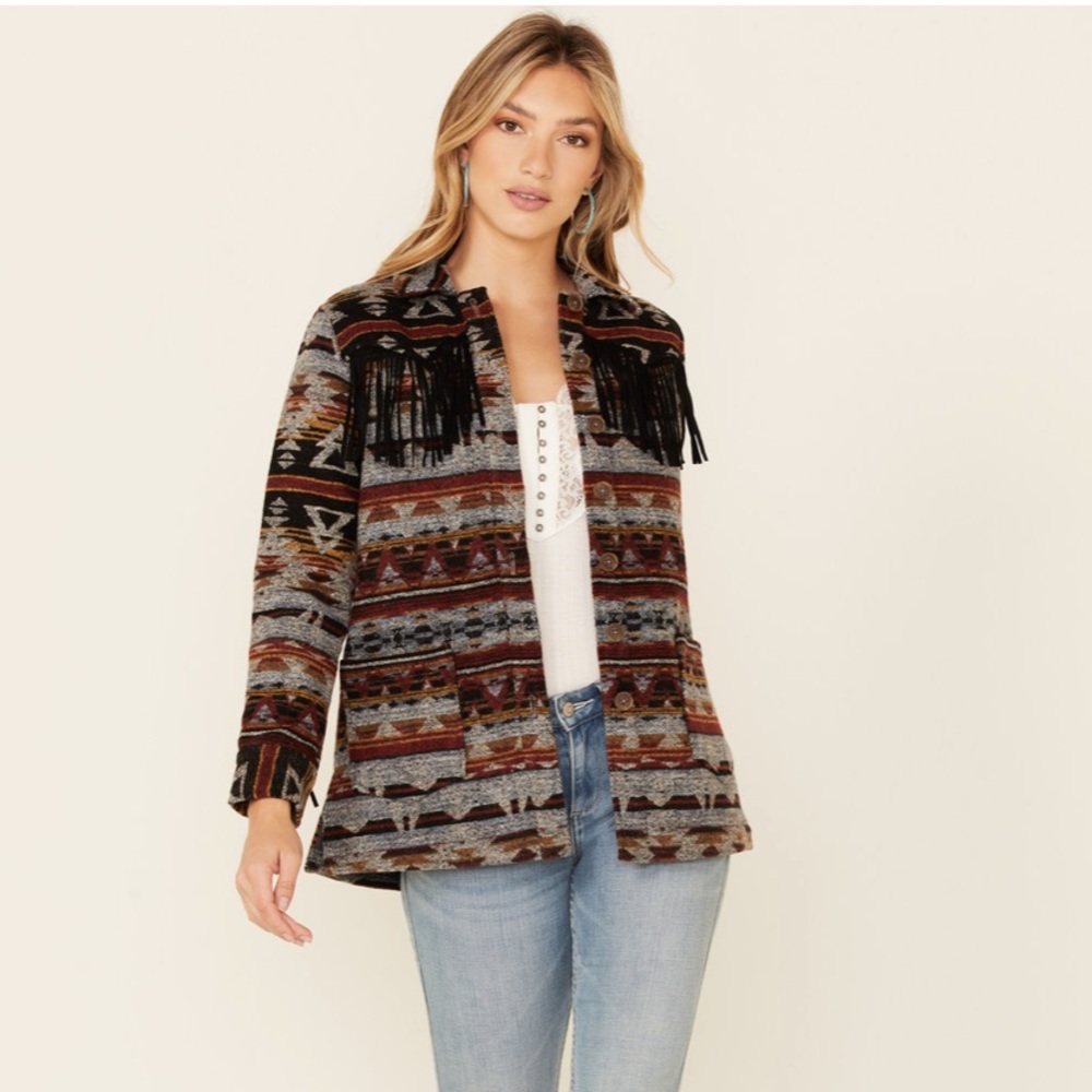 idyllwind aztec fringe jacket